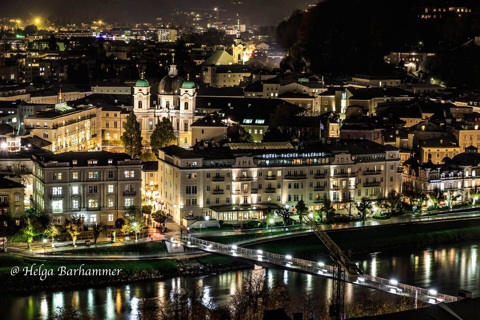 Salzburg bei Nacht