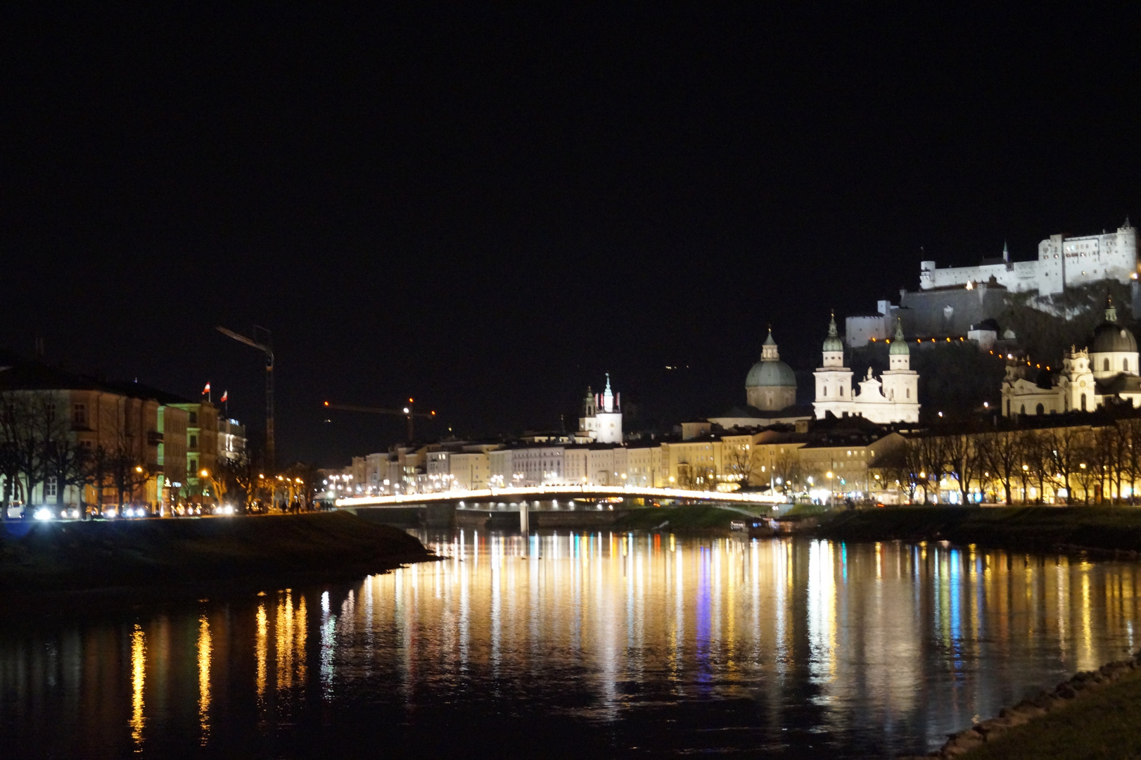 Salzburg bei Nacht