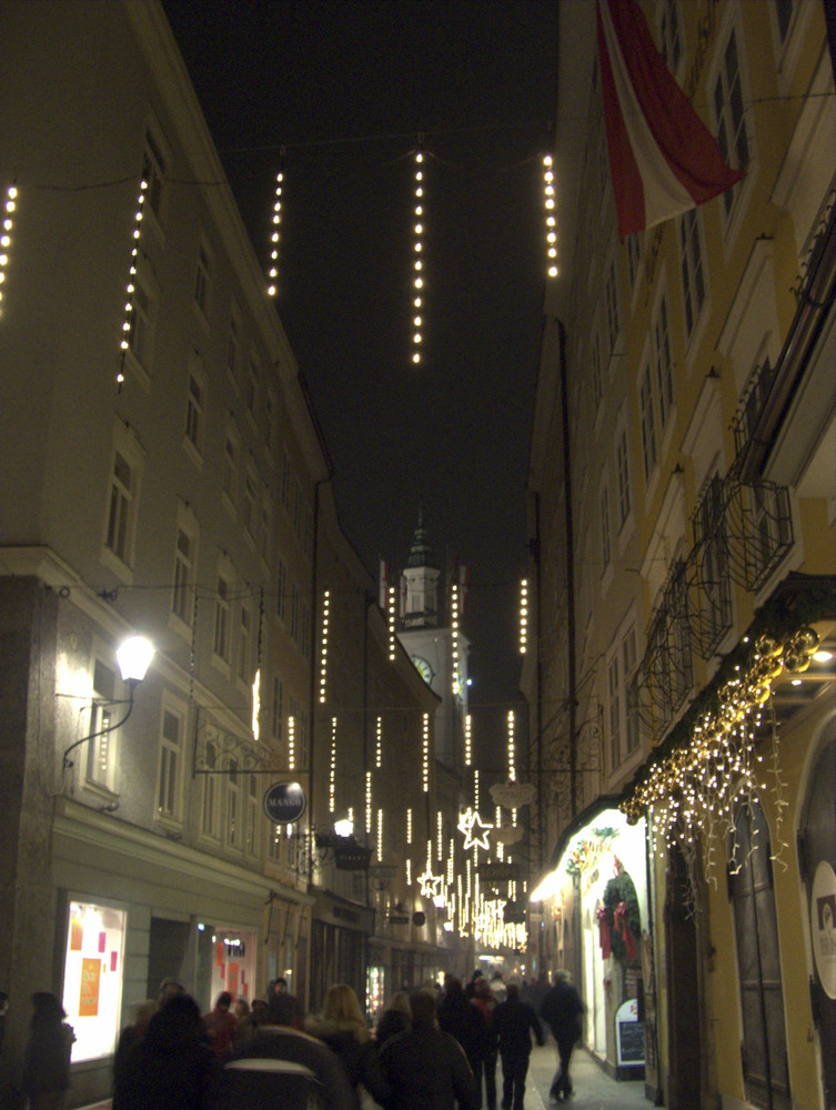 Salzburg bei Nacht