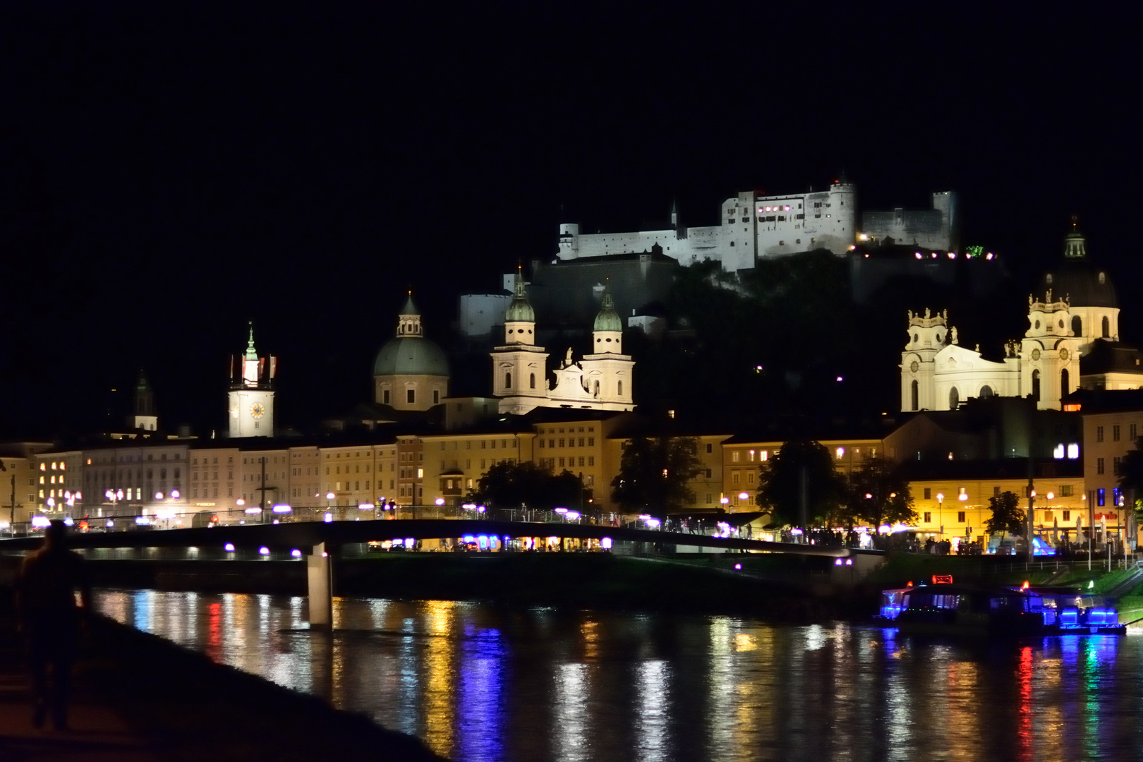 Salzburg bei Nacht