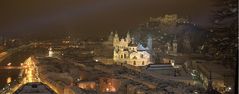 Salzburg bei Nacht