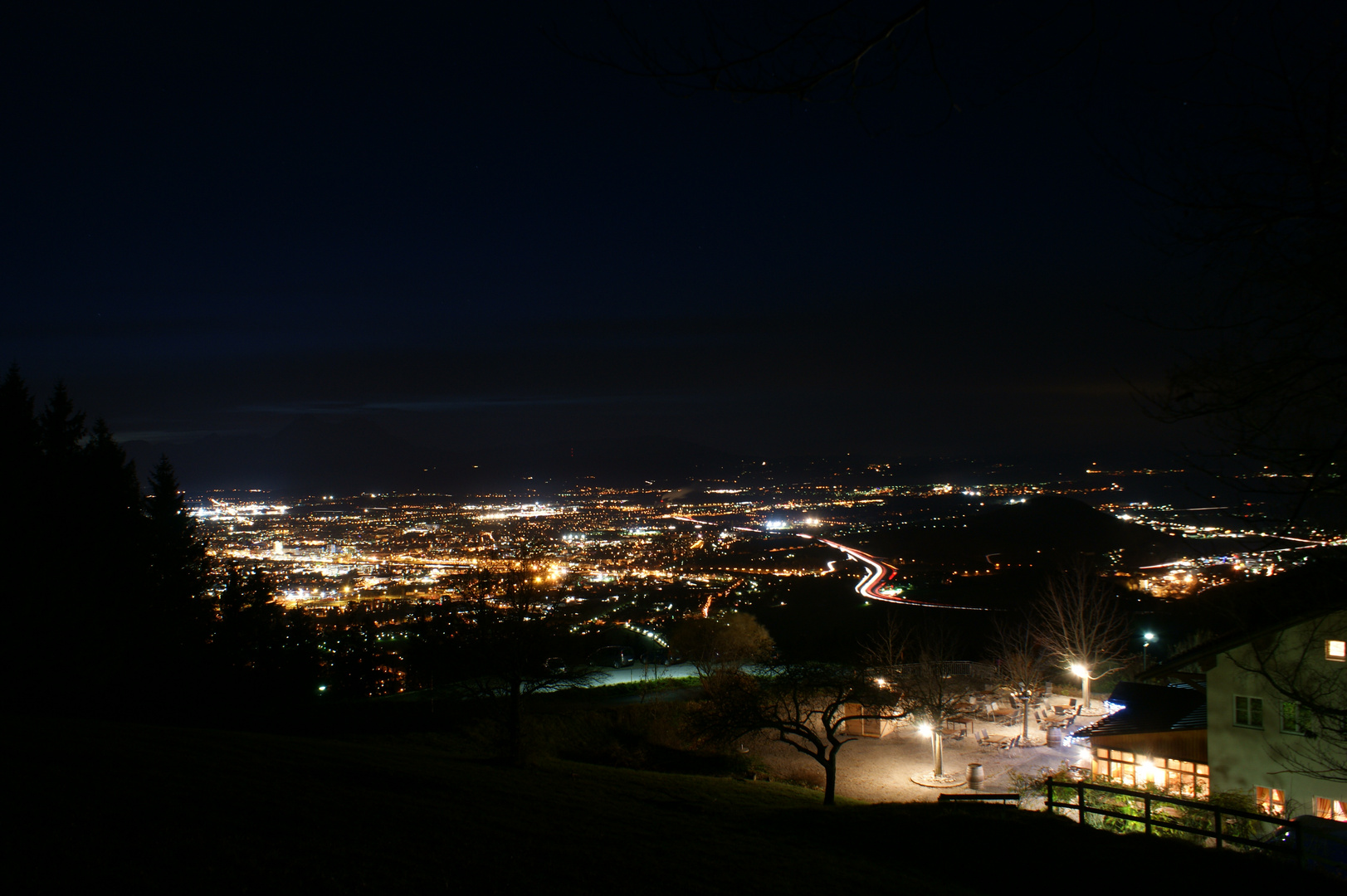 Salzburg bei Nacht