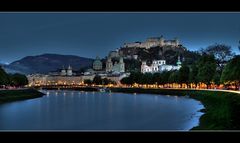 Salzburg bei Nacht