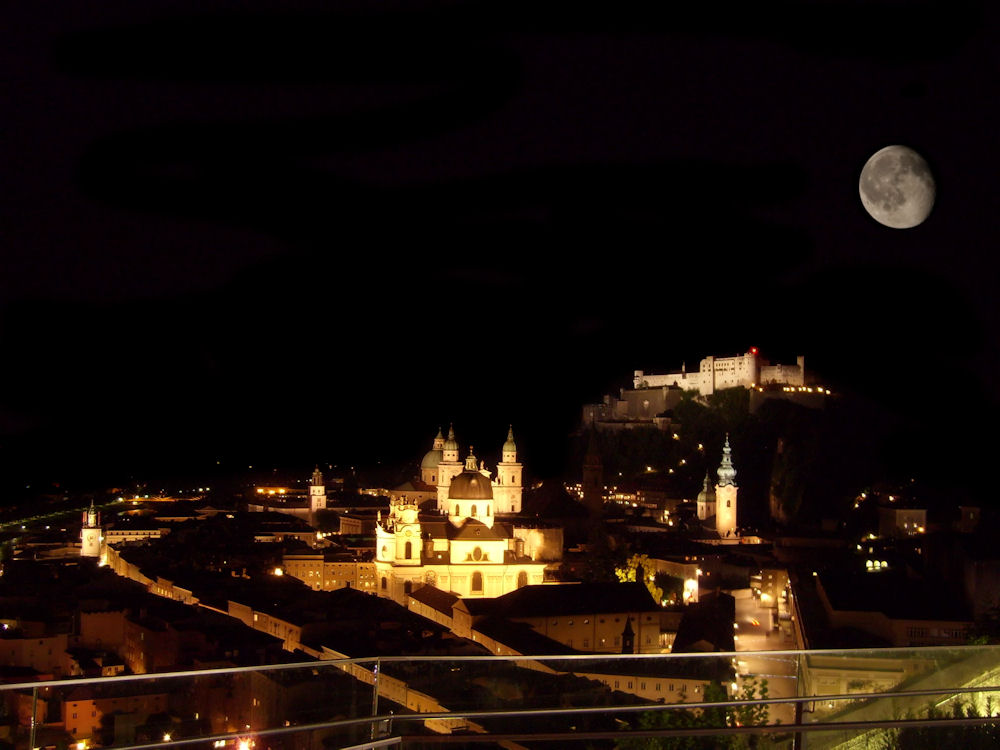 Salzburg bei Nacht