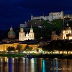 Salzburg bei Nacht