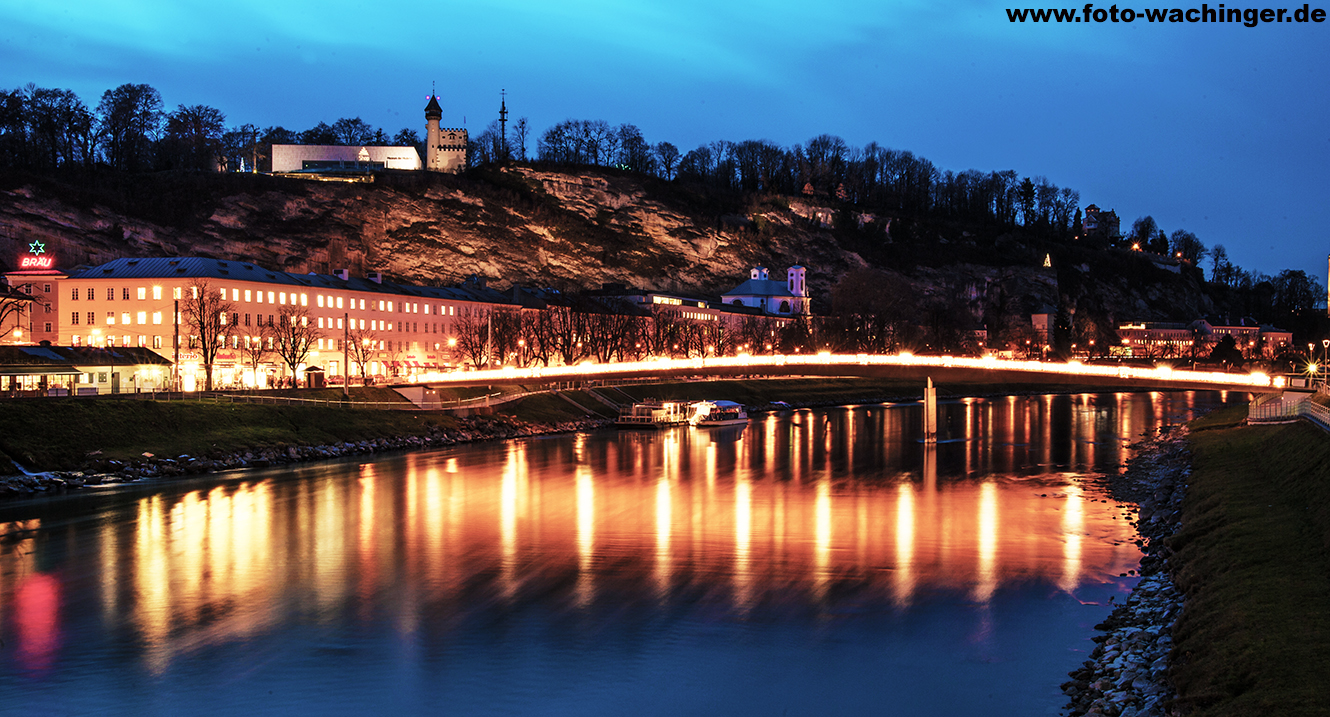 "Salzburg bei Nacht"