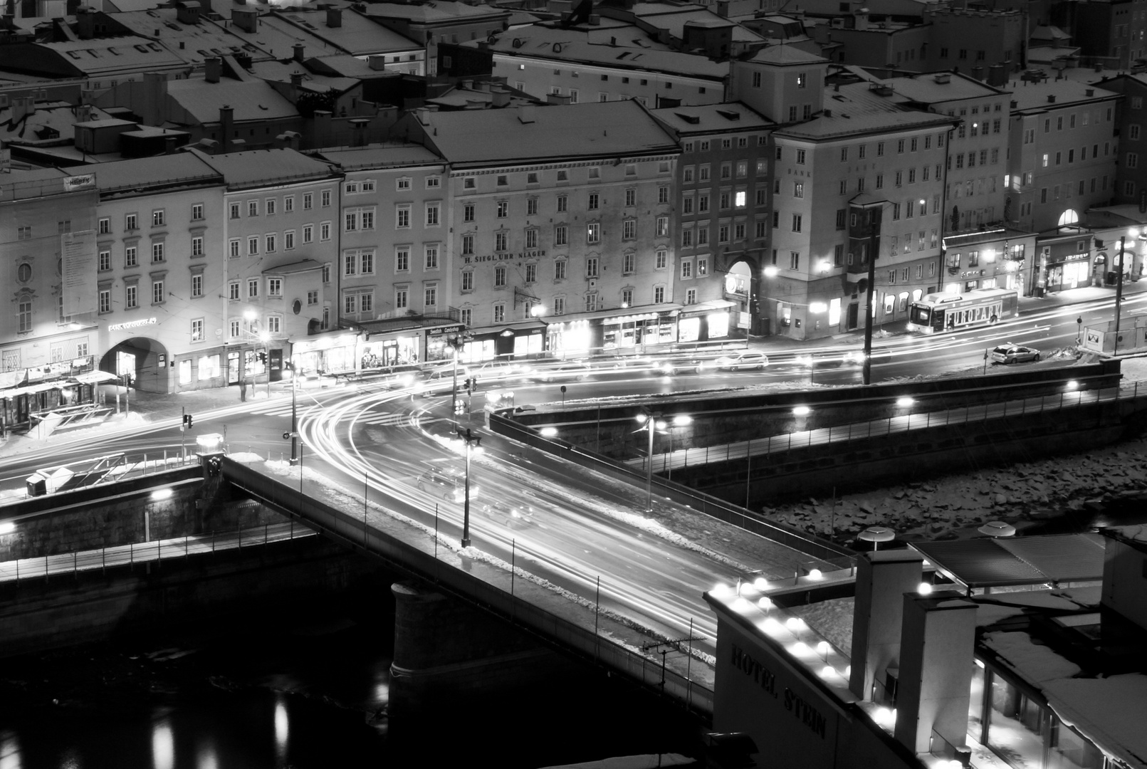 Salzburg bei Nacht