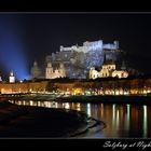 Salzburg bei Nacht