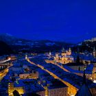 Salzburg bei Nacht / Landschaft