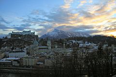 Salzburg blaue Stunde