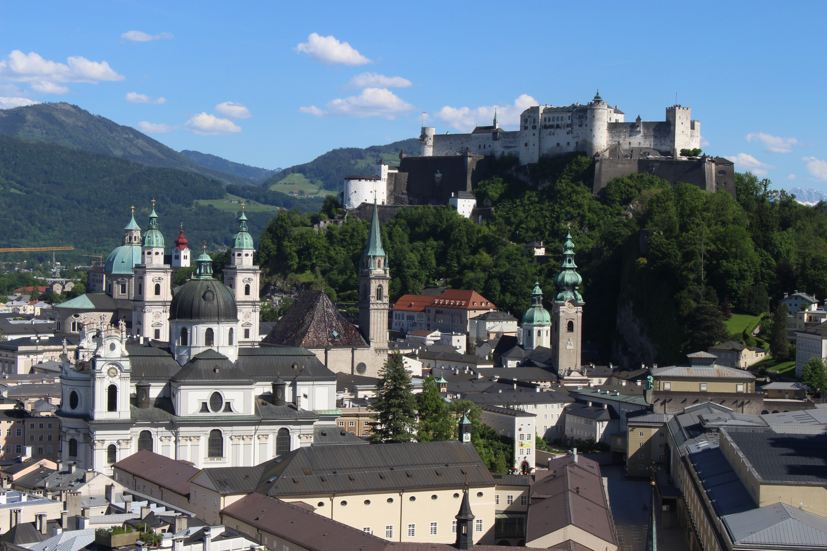 Salzburg - Blick vom Mönchsberg