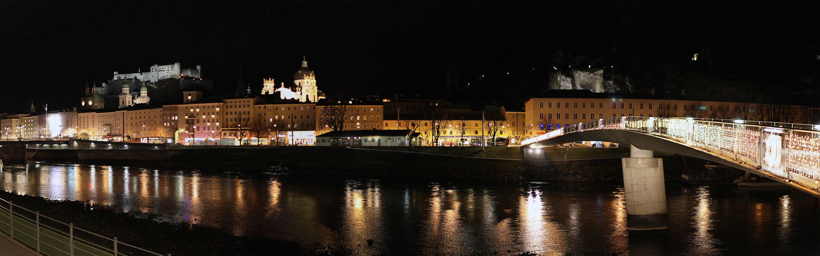 Salzburg by night