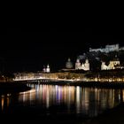 Salzburg City bei Nacht