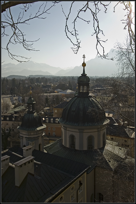 Salzburg - ein Spaziergang im Februar 1