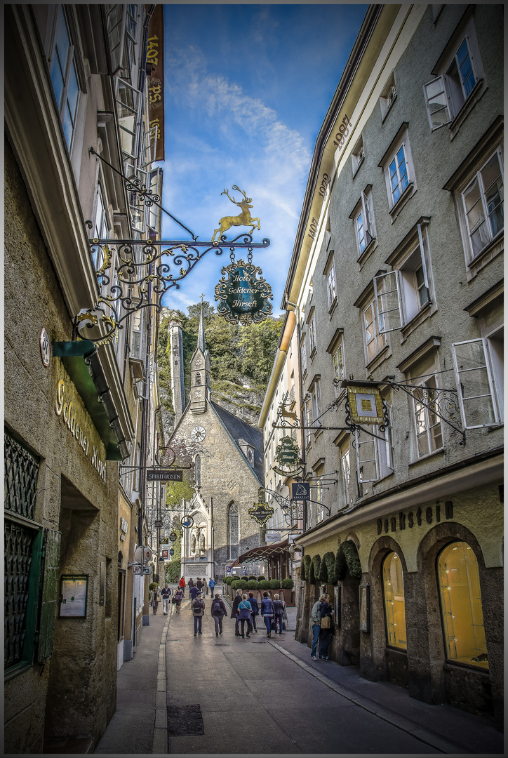 Salzburg Getreidegasse