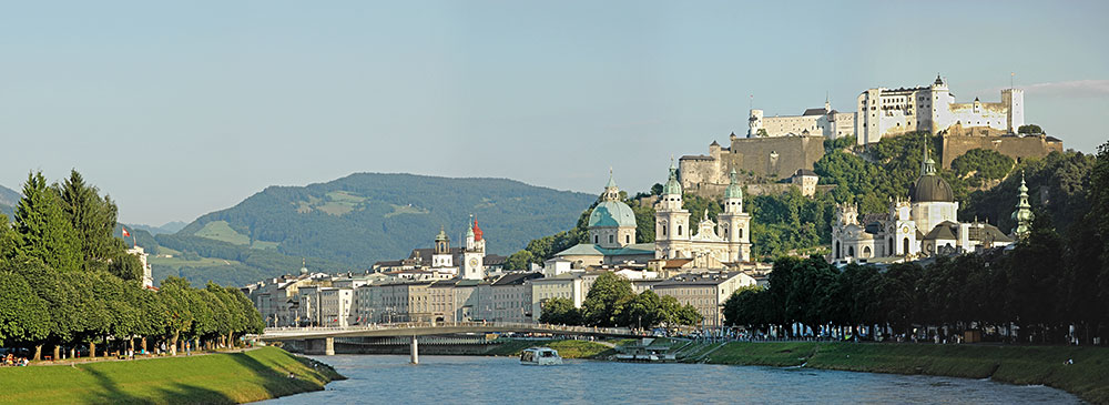 Salzburg im Abendlicht