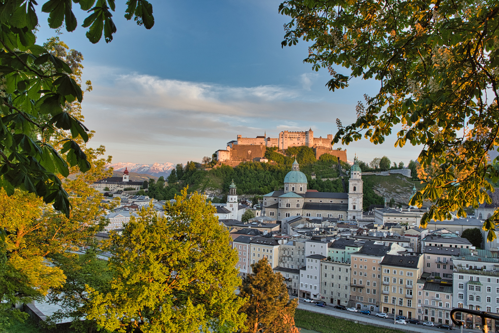 Salzburg im Abendlicht