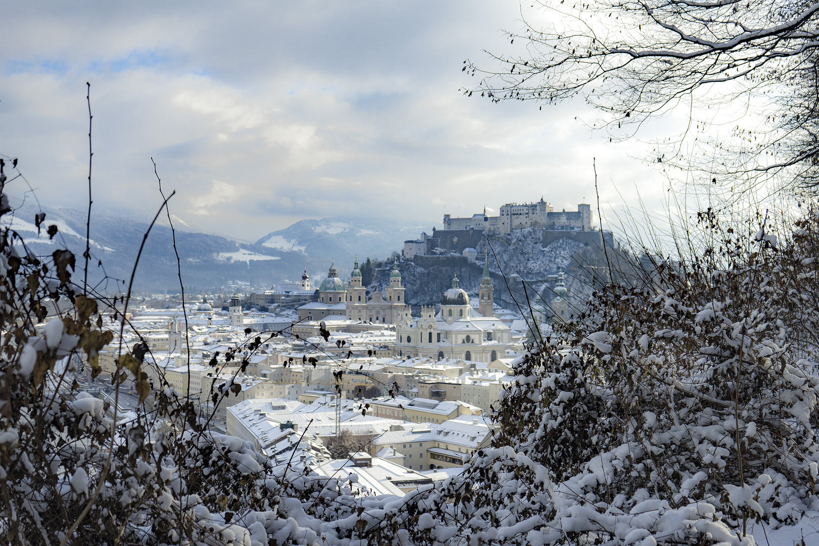 Salzburg im Winter