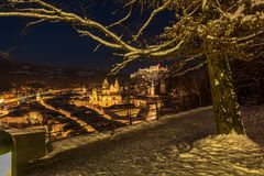 Salzburg im Winterkleid