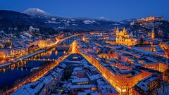 Salzburg im Winterkleid