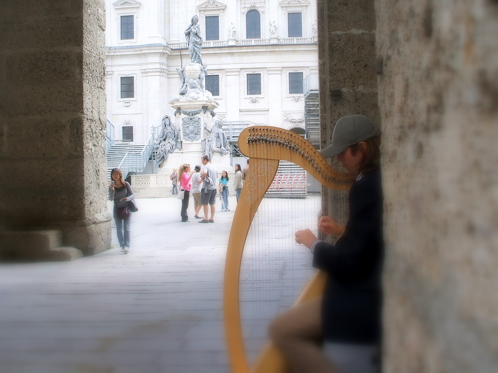 Salzburg-Kunst auf Strasse