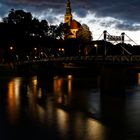 Salzburg - Müllner Kirche und Müllner Steg