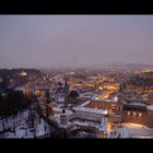 Salzburg nach Sonnenuntergang