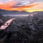 Salzburg Neu Sonnenaufgang