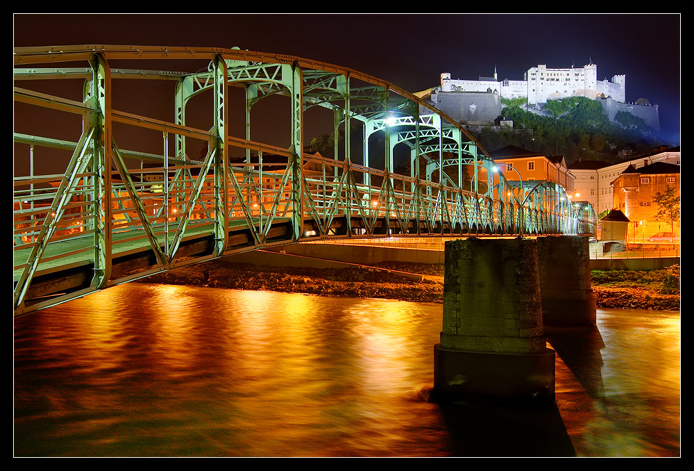 Salzburg @ night