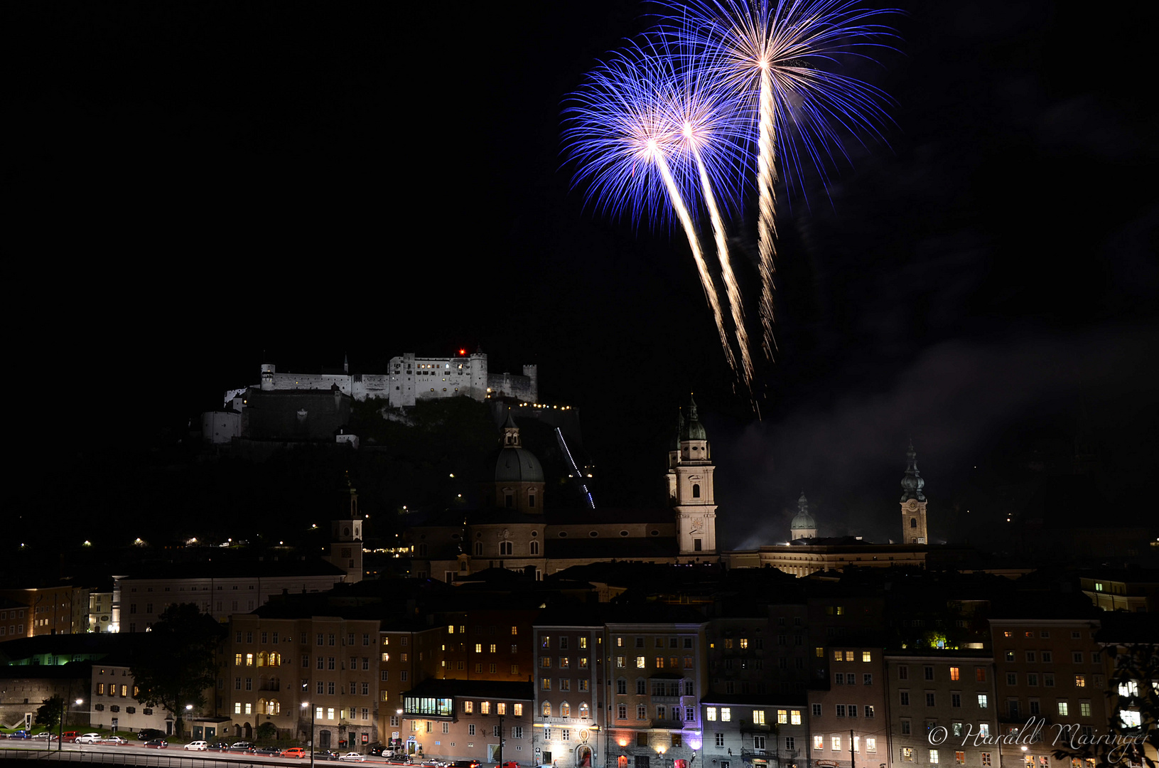 Salzburg Ruperti Kirtag Feuerwerk 2014