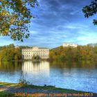 Salzburg - Schloß Leopoldskron mit Weiher