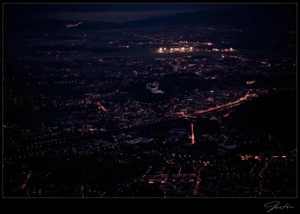 "salzburg stadt - morgendämmerung"