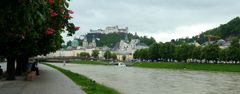 Salzburg über den Fluss