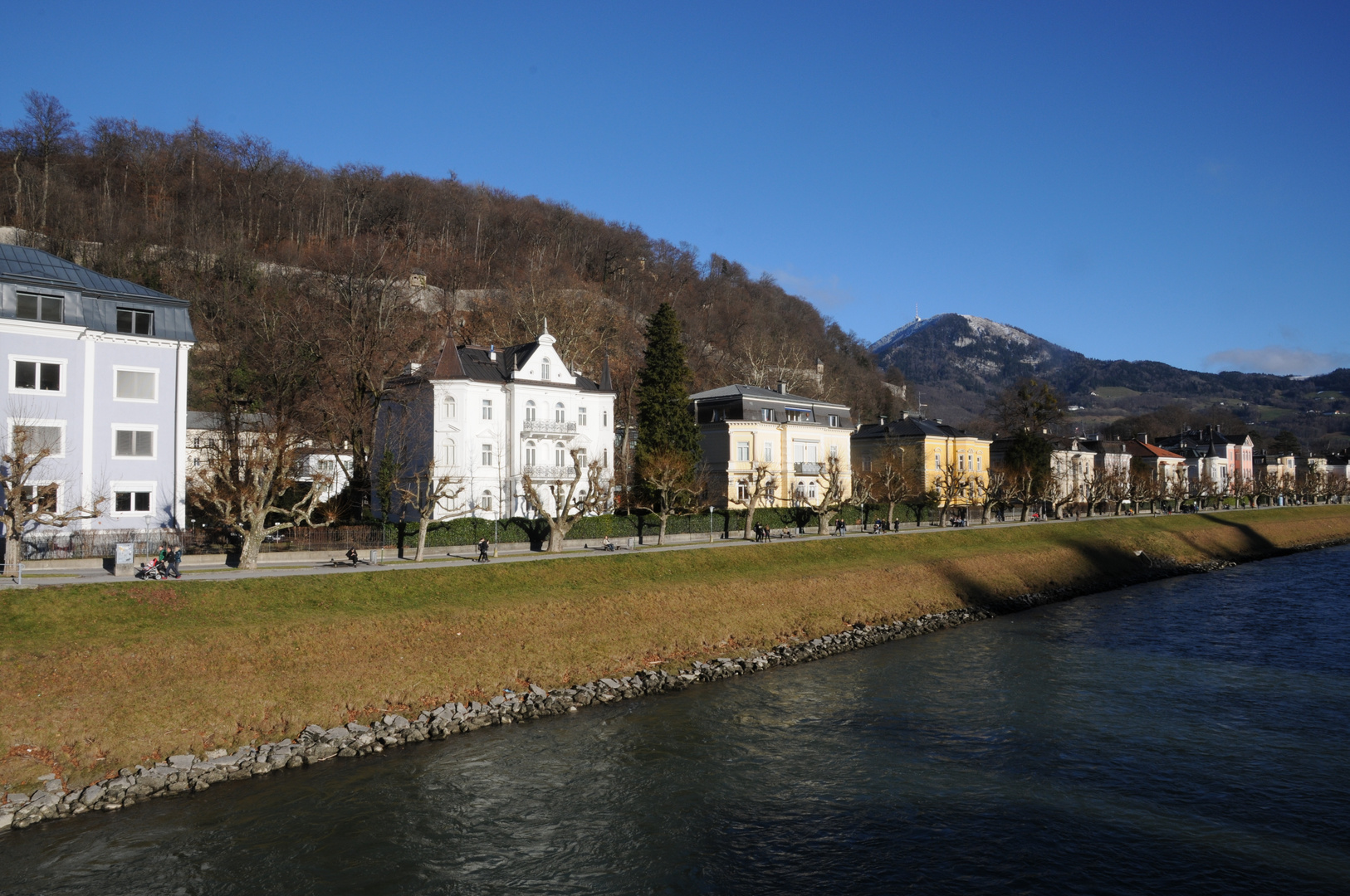 Salzburg Uferpromenade