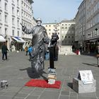 Salzburg und sein lebend Statue Ed.Silver