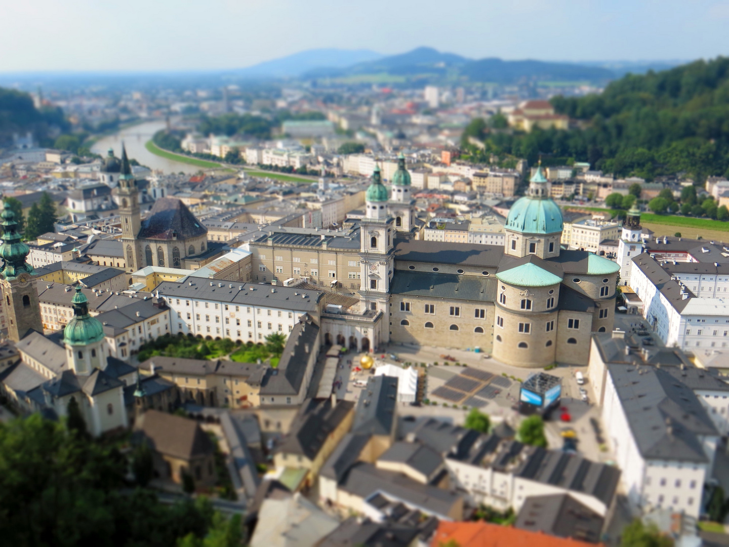 Salzburg von der Salzburg