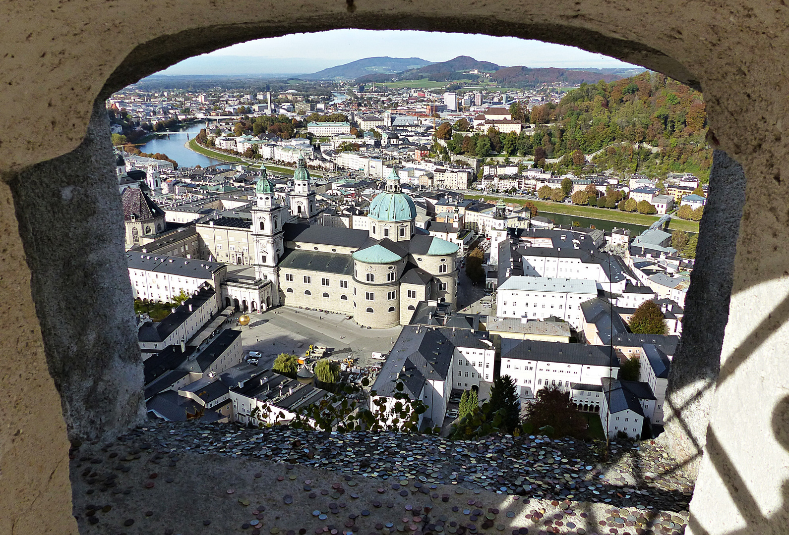 Salzburg von oben