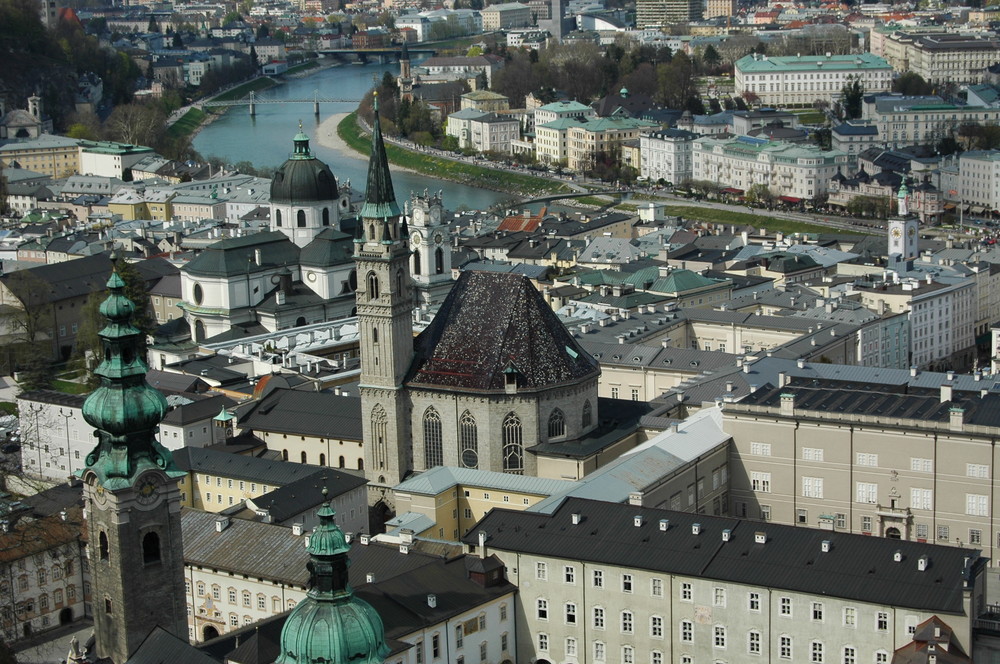 Salzburg zu unseren Füßen