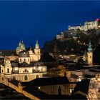 Salzburg zur blauen Stunde