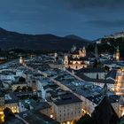 Salzburg zur blauen Stunde ...