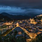 Salzburg zur Blauen Stunde