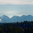 Salzburger Alpen von Burghausen