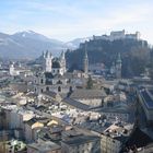 Salzburger Altstadt mit Festung Hohensalzburg