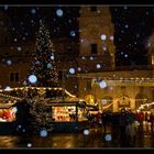 Salzburger Christkindlmarkt mit erstem Schnee