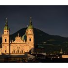 Salzburger Dom in der Abendsonne