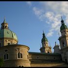 Salzburger Dom in der Abendsonne