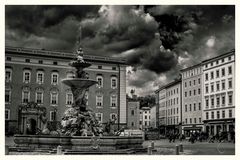 Salzburger Innenstadt (vor dem großen Sturm)