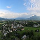 salzburger panaramabild vom Gebirge