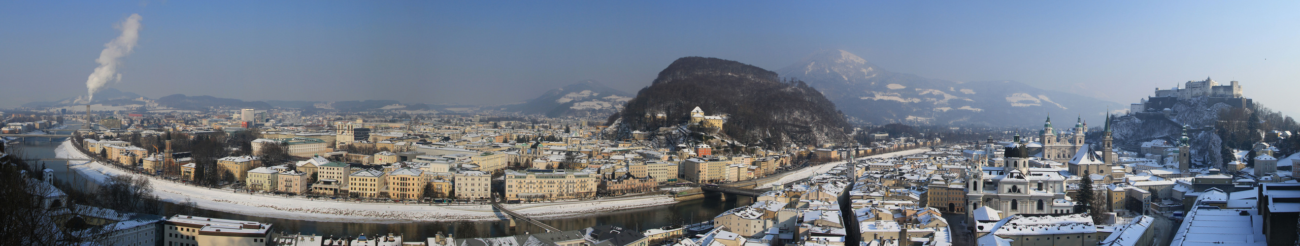 Salzburger Winter Panorama