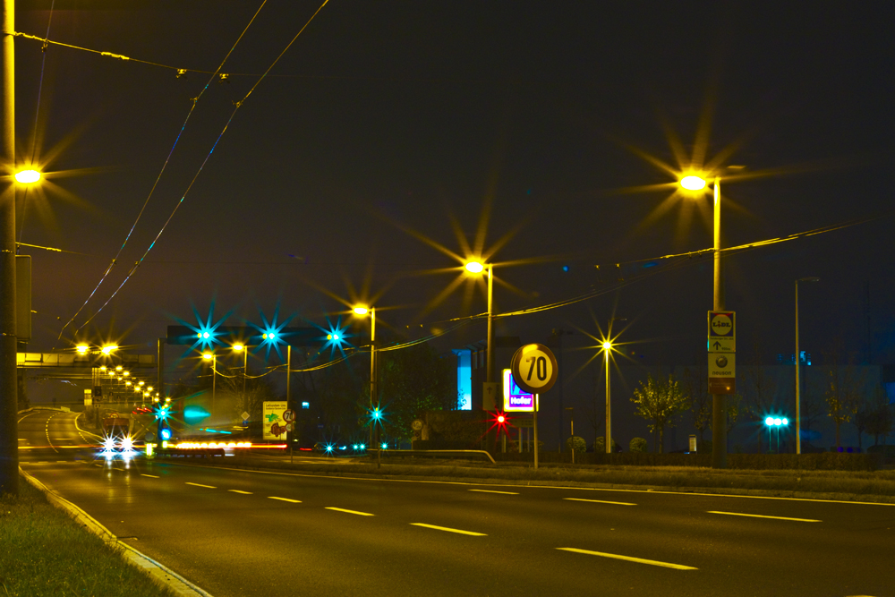 Salzburgerstraße @ Night